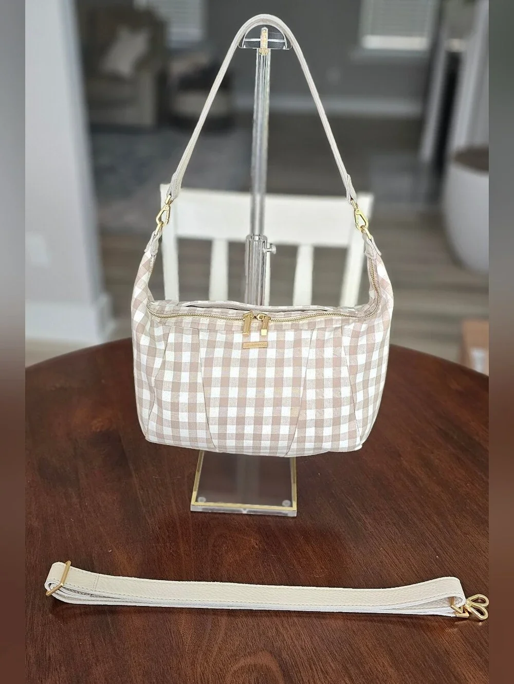 Hammitt Morgan | Dandelion Gingham​/​Brushed Gold